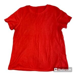 Red Athletic Shirt